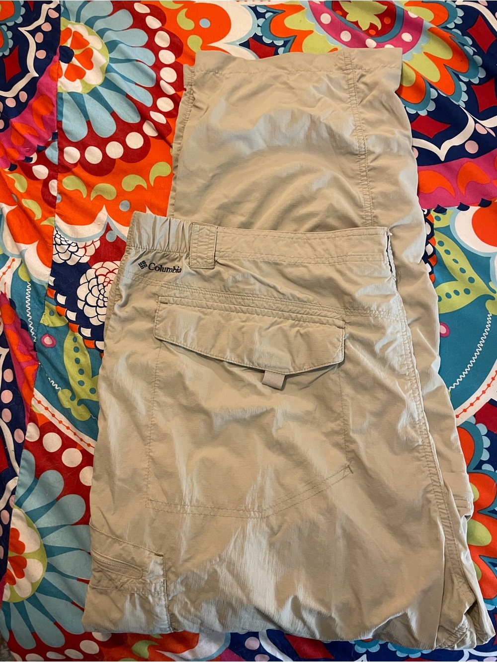 Columbia Omni-Shade Sun Protection Beige Outdoor Pants